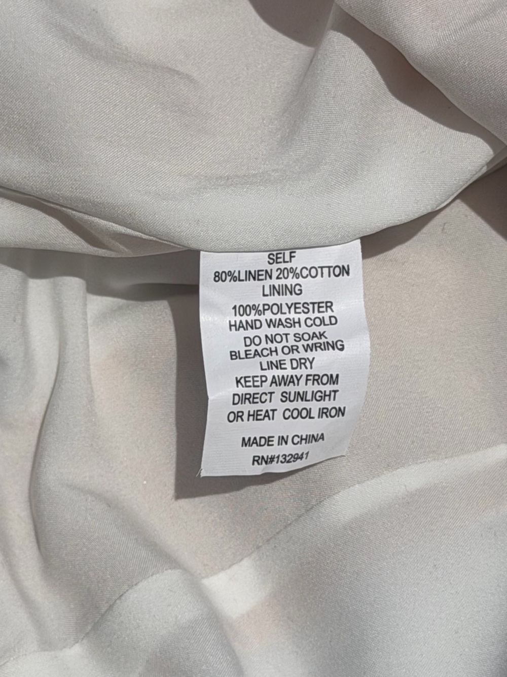 Amanda Uprichard Gloria Euro Summer Linen Blend Tie Front Crop Top Coastal Chic - Picture 14 of 14